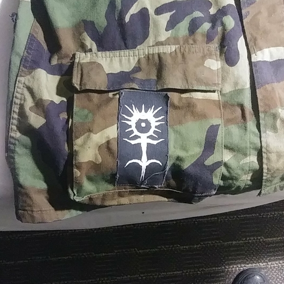 Army jacket (ghostemane) custom made - Picture 2 of 5